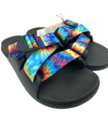 Chaco Women&#39;s Chillos Slide Dark Tie Dye Size 8 NWT - $32.57 CAD