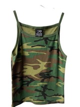 Rothco Girls Camoflauge Cami Top Size L/XL Made in the USA - £4.80 GBP