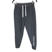 Calvin Klein Sleepwear Womens Jogger Pants Pull On Logo Pockets Gray S - £9.84 GBP