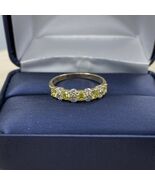 1.00Ct Round Yellow and White Alternating Lab Grown Diamond Wedding Band... - $699.50