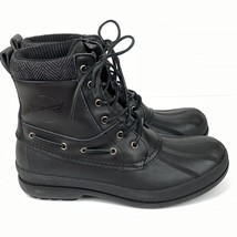 Weatherproof Vintage Men&#39;s Boots 9 Waterproof Luke Commuter Black Herrin... - $39.59