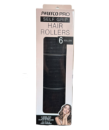 Swissco Pro Self Grip Hair Rollers 6 Rollers 2 Sizes For Maximum Curls &amp;... - $7.91