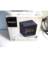 Sony ICF-C1 Desktop Alarm Clock AM FM Radio Black - $10.14 CAD