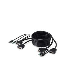 Belkin 6ft DVI-D Male/Male and USB A/B Audio KVM Cable  - $150.00