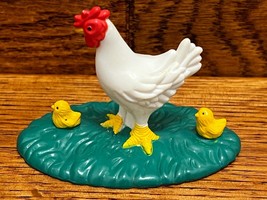 Tonka Farm Set Chicken w/ Chicks Animal Figure ~ Vintage 1995 - £10.06 GBP
