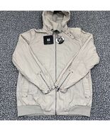 Kr3w Windbreaker Jacket Men Large Gray Full Zip Long Sleeve Pocket Outdo... - $179.92 CAD