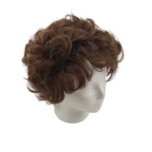 Estetica Womens 12 Wig Short Brown Curly Hair Fashion Accessory - £23.35 GBP