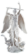 Saint Michel Angel L&#39;Archange Statue by Francisque-Joseph Duret Replica ... - $143.55