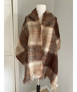 SMith&#39;s Vintage 70%/30%  Mohair  Wool Shawl Scarf  72&quot;x19&quot; Scotland - $75.98 CAD