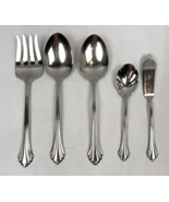 Oneida Bancroft Stainless Serving Pieces Spoon Meat Fork Sugar Butter Lo... - $25.00