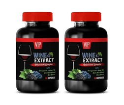 brain naturals - WINE EXTRACT - vitamin c antioxidant 2B 120CAPS - £20.94 GBP