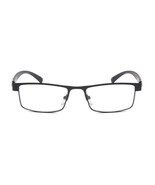 1 Pack Mens Rectangular Metal Frame Reading Glasses Spring Hinge Readers... - £6.21 GBP
