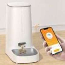ROJECO 4L Automatic Pet Feeder, Compatible iOS and Android Devices Cats ... - £74.39 GBP