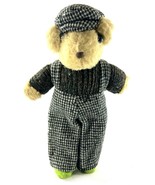 Raebhat Originals Teddy Bear Isle of Lewis Scotland 13” Tweed Overalls &amp;... - $39.95