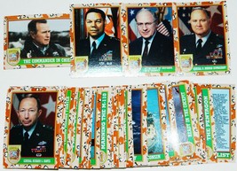 Desert Storm Trading Cards 88 Card Complete Base Set 1991 Topps MINT - £3.98 GBP