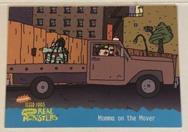 Aaahh Real Monsters Trading Card 1995 #64 Momma On The Mover - $1.97