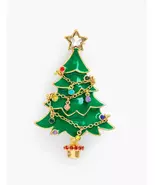 TALBOTS CHRISTMAS TREE BROOCH - €17,02 EUR