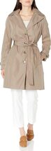 Calvin Klein Womens Medium Single Breasted Belted Rain Jacket - €85,35 EUR