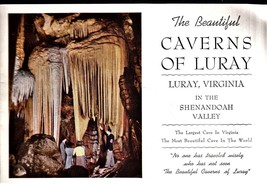 Caverns of Luray, Virginia - Vintage 1951 Booklet - £1.58 GBP