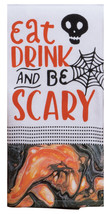 Kay Dee designs kitchen towel dual purpose terry Halloween Eat drink sca... - $167.21 MXN
