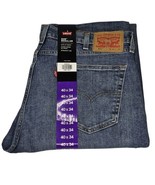 Levi&#39;s 505 Straight Leg Denim Jeans Men 40 x 34 Regular Fit Blue Medium ... - £27.24 GBP