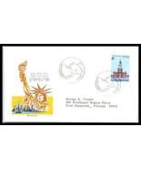 1976 LUXEMBOURG FDC Cover - USA Bicentennial, Statue of Liberty C24 - $2.96