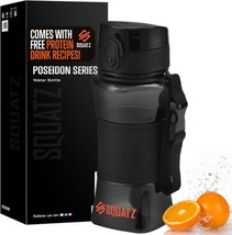 SQUATZ SQPSB2B 17 Oz Poseidon Series Water Bottle for Protein and Fruit ... - $7.19