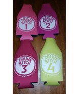 New DRUNK BITCH ONE TWO THREE FOUR BOTTLE Koozie  Insulated BEER Holder ... - €5,98 EUR