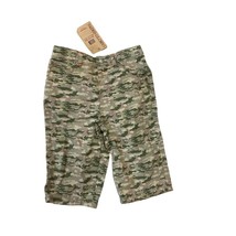 New Faded Glory Infant Baby Size 3 6 months Green Camo Jeans Pants - $5.92