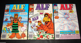 3 1990 Marvel Comics ALF 19, 26, 29 FINE Comic Books Alien Life Form - $17.99