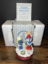 Smurf Vtg 1983 Wallace Berrie Limited Edition Musical Box /4868 - $177.65