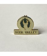 Deer Valley Ski Resort Skiing Skier Pin Park City Utah Vintage USA - $376.14 MXN