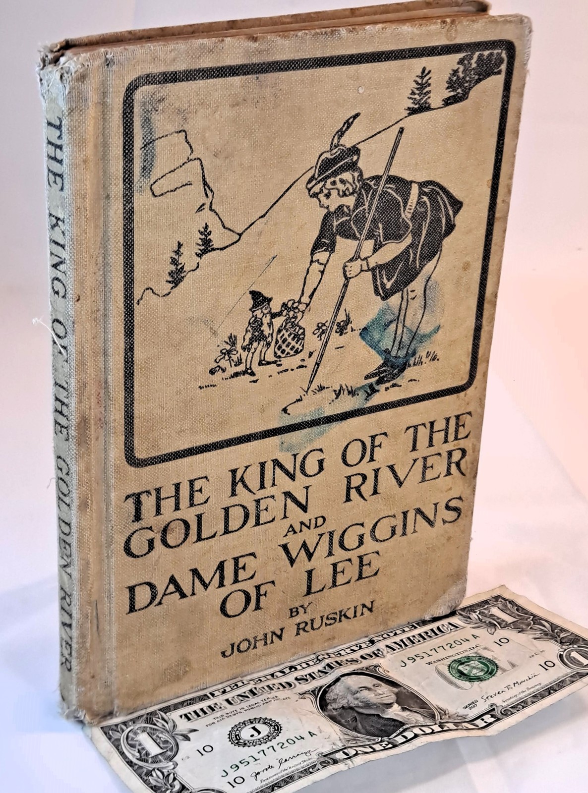 Primary image for The King of the Golden River & Dame Wiggins by John Ruskin (1st 1921 HC no DJ) 