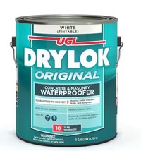 UGL DRYLOK ORIGINAL Concrete &amp; Masonry Waterproofer, 1 Gallon, White (Ti... - £38.53 GBP