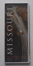 Folding Road Map Official State Highway Map Missouri 2010-2012 - $7.69