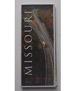 Folding Road Map Official State Highway Map Missouri 2010-2012 - $146.16 MXN