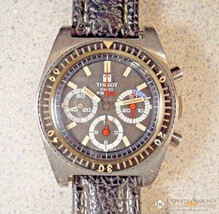 Serviced Vintage TISSOT Tropical PR 516 Chronograph Lemania 873 post 861... - £877.13 GBP