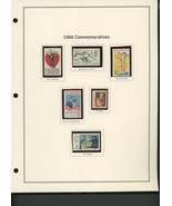 1966 United States Commemorative Stamp Set  II - $10.00