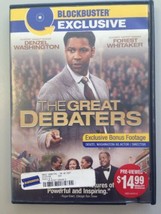 The Great Debaters with Denzel Washington, Forest Whitaker (DVD,2008,Blockbuster - £15.16 GBP