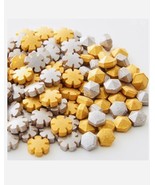 Wilton Snowflake and Diamond Sprinkle Pouch 0.9 OZ Cookie Balls Treats-Mini - $6.55 CAD