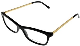 Burberry Eyewear Frame Women Rectangular Gold Black BE2190 3001 - £133.78 GBP