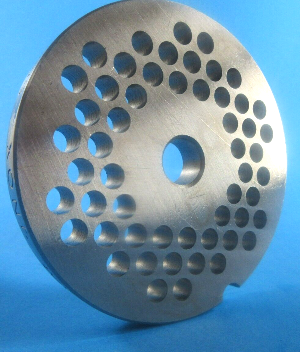 #22 x 1/4&quot; holes (6 mm) STAINLESS Meat Food Grinder Plate - $27.20
