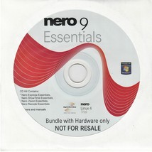 Nero Multimedia Suite 9 Essentials Installation Disc - New! Read Full Listing!! - £2.97 GBP