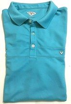 Callaway Golf Shirt Mens XL Teal Color Short Sleeve Stretch Polo Golf Top  - £27.87 GBP