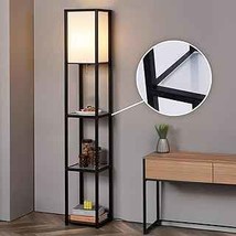 Floor Lamp w Shelfs  - $48.99