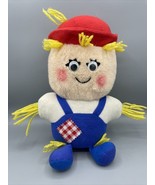Vintage Del Monte Plush Shoo Shoo Scarecrow Country Yumkin 11&quot; - $7.83
