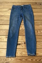 Madewell Women’s 9” High Rise Skinny Jeans Size 27 Blue Sf1 - £27.24 GBP