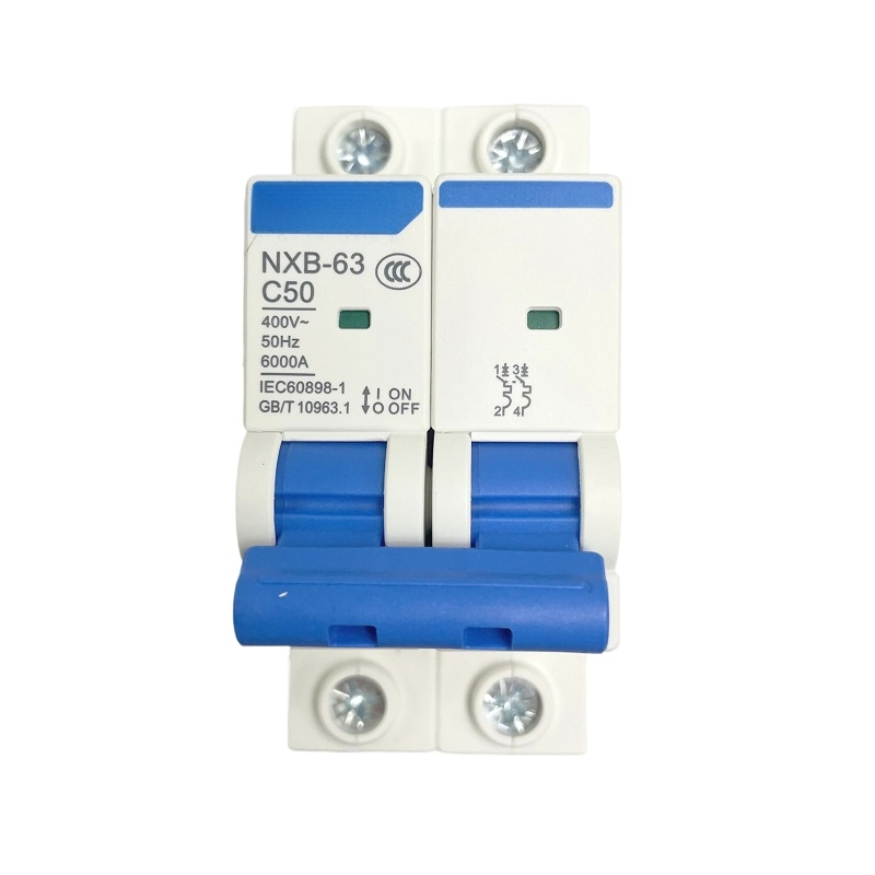 For Chint NXB-63 2P 50A Series Leakage Protector C-Type Circuit Breaker - $13.06