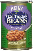 Heinz Vegetarian Beans In Tomato Sauce, 16-ounces, (4 Cans) - £17.58 GBP