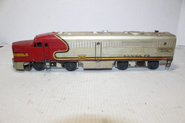 American Flyer S Gauge #360 Santa Fe Alco A Unit Shell w/ Wheels #2 - £21.36 GBP